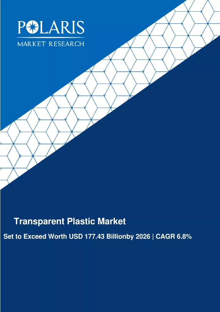 transparent plastic market