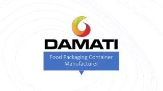 Disposable Plastic Food Container Manufacturer