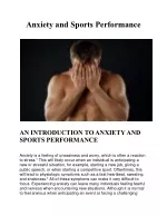 PPT - Sports Performance 15 PowerPoint Presentation, Free Download - ID ...