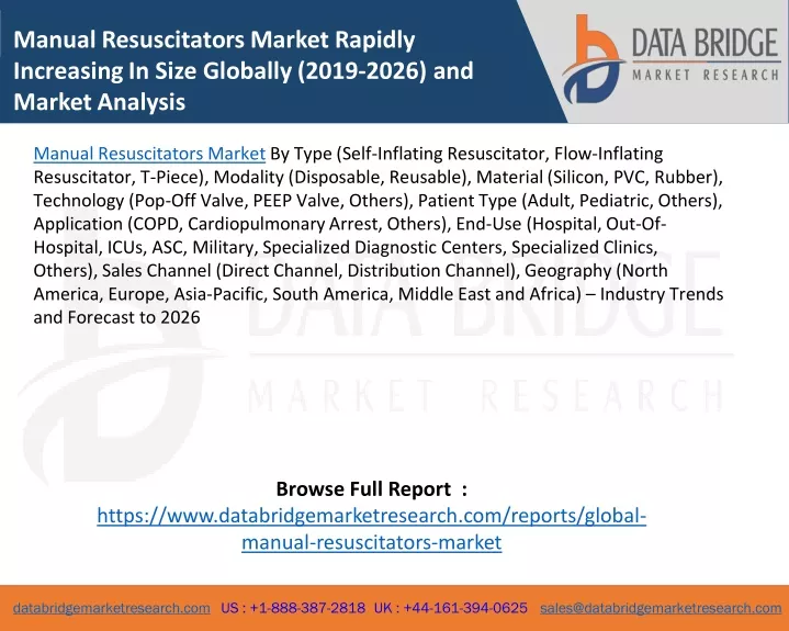 manual resuscitators market r apidly increasing