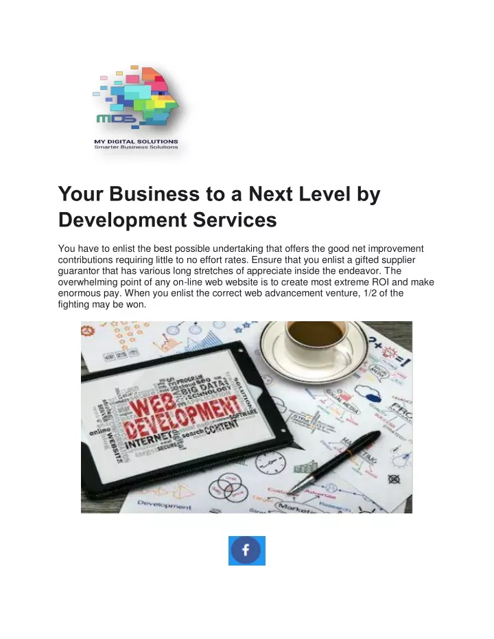 your business to a next level by development