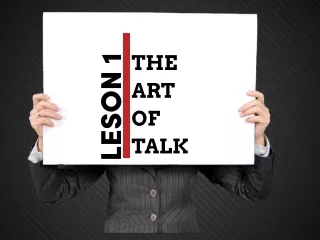 the art of talking