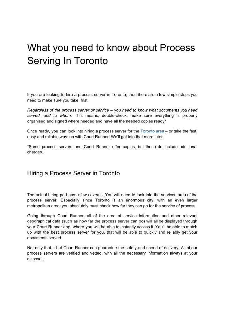 what you need to know about process serving