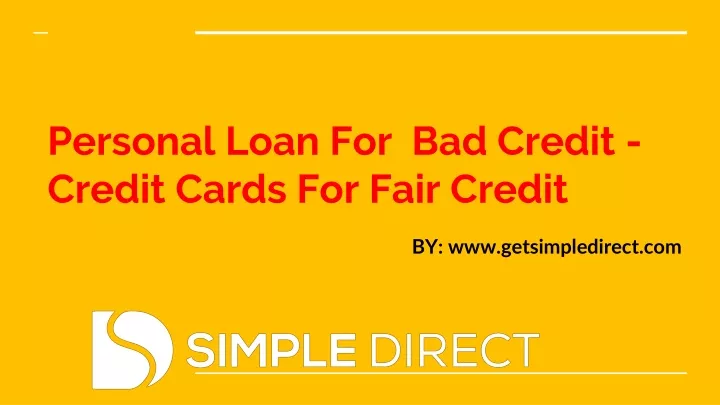 personal loan for bad credit c redit cards for fair credit