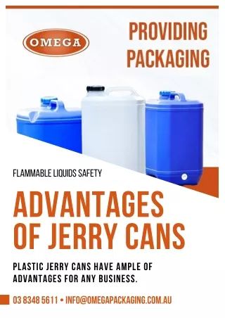 Play it safe with our fuel jerry cans