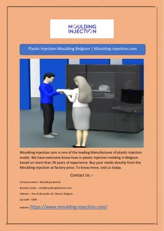 plastic injection moulding belgium moulding