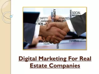 Transform Your Real Estate Company With Digital Marketing Strategies