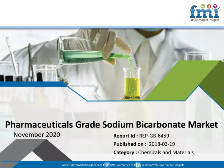 pharmaceuticals grade sodium bicarbonate market