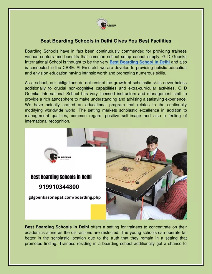 best boarding schools in delhi gives you best