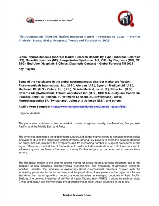 neurocutaneous disorder market research report