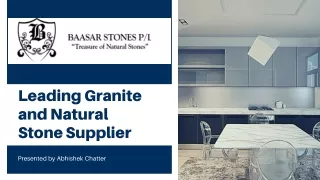 Leading Granite and Natural Stone Supplier