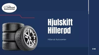 Hjulskift Hillerød |Hillerod Autocenter