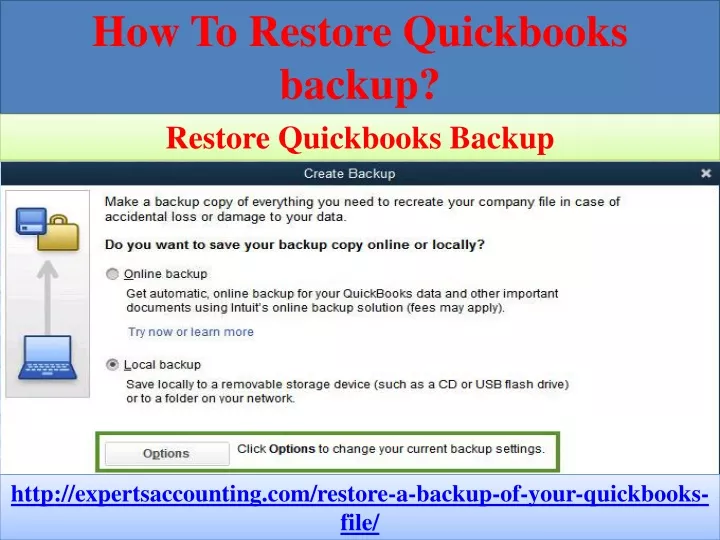 how to restore quickbooks backup
