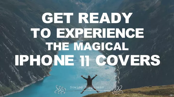 get ready to experience the magical