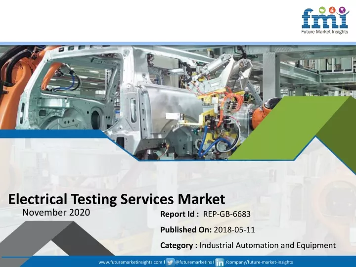 electrical testing services market november 2020