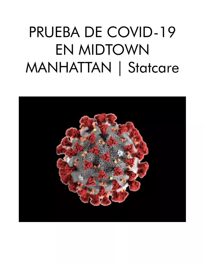 prueba de covid 19 en midtown manhattan statcare