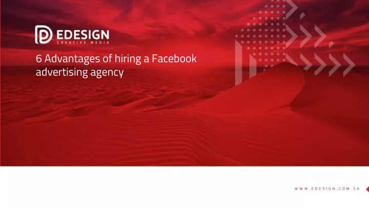6 advantages of hiring a facebook advertising