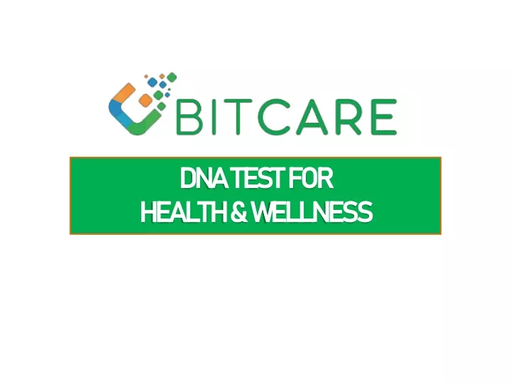 dna test for health wellness