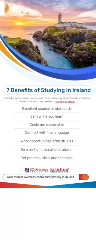 7 Benefits of Studying In Ireland