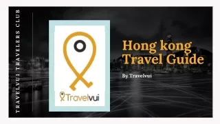 Hong Kong Travel Guide - Travelvui