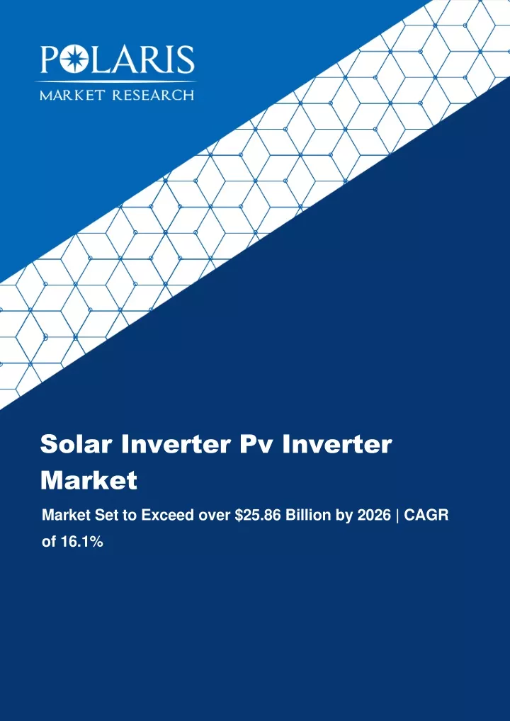 solar inverter pv inverter market