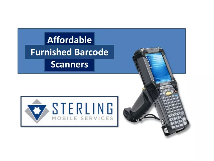 affordable furnished barcode scanners