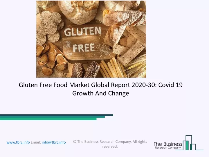 gluten free food market global report 2020