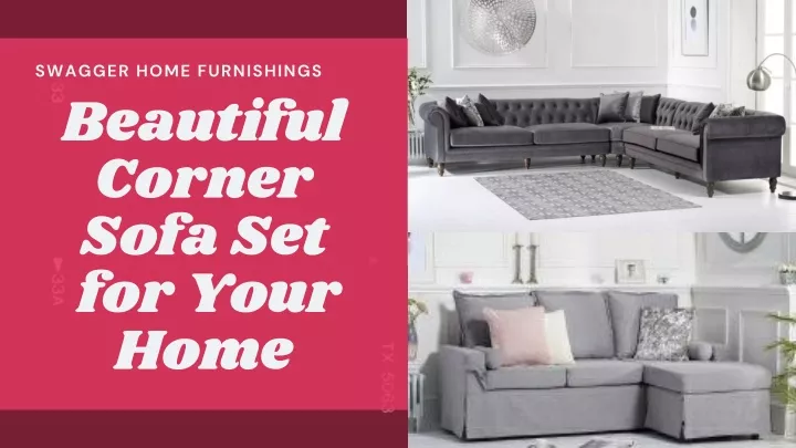 swagger home furnishings beautiful corner sofa