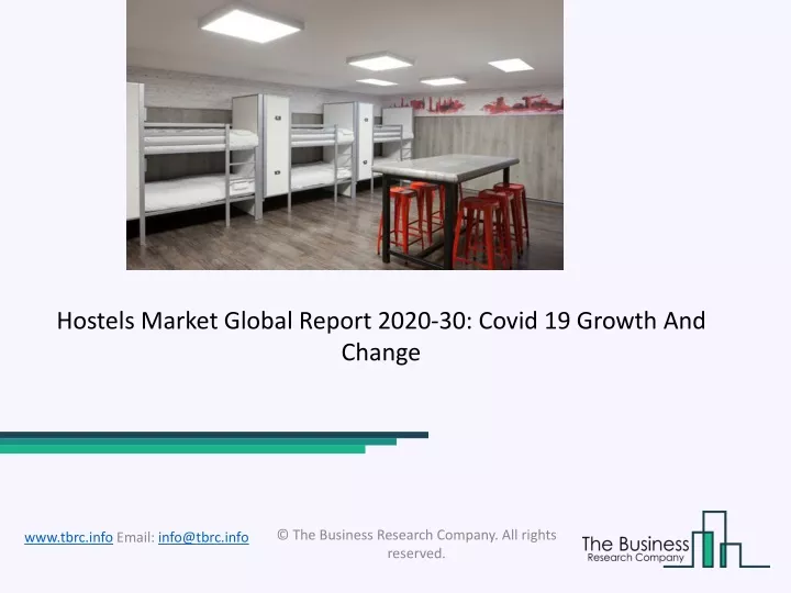 hostels market global report 2020 30 covid