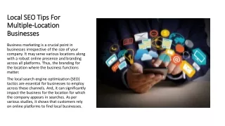 local seo tips for local seo tips for multiple