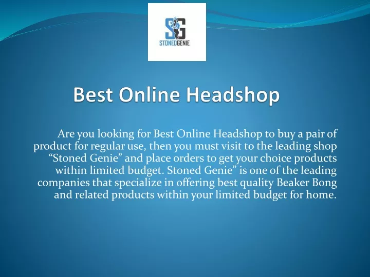 best online headshop