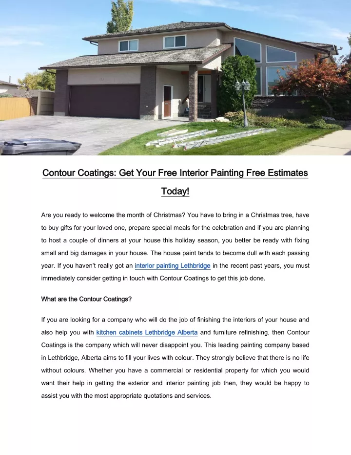 contour coatings get your free interior painting