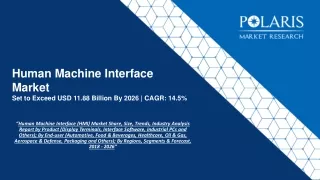 human machine interface market set to exceed usd 11 88 billion by 2026 cagr 14 5