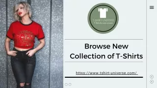 browse new collection of t shirts