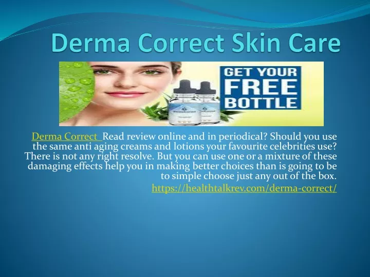 derma correct read review online