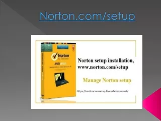 Norton.com/setup - Activate Norton Setup with Product Key
