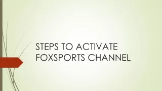 FOX Sports Activation
