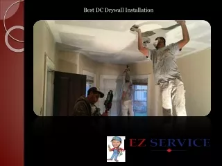 Best DC Drywall Installation