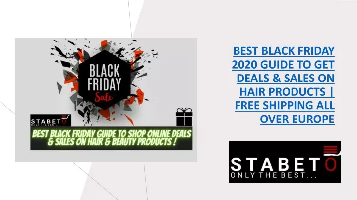 best black friday 2020 guide to get deals sales on hair products free shipping all over europe