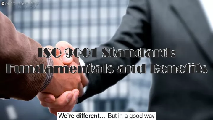 iso 9001 standard fundamentals and benefits