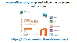 Office.com/setup - Enter Product Key - www.office.com/setup