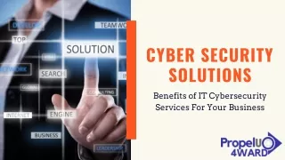 cyber security solutions benefits