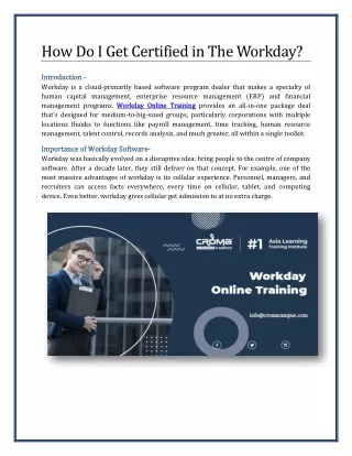how do i get certified in the workday