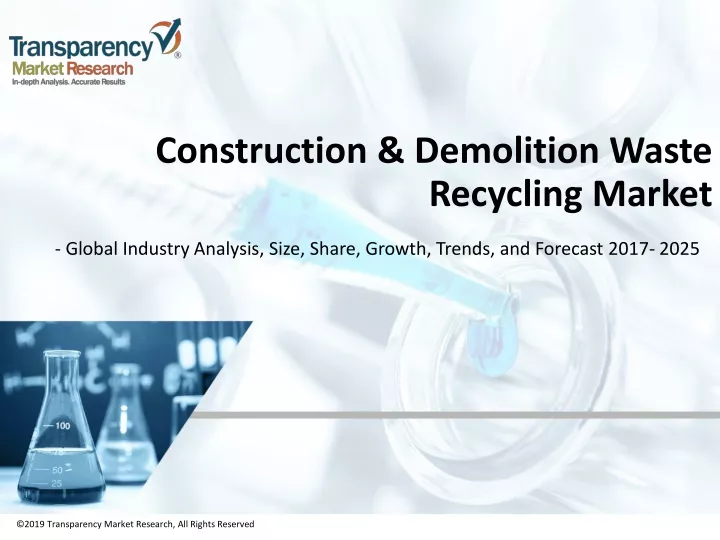 construction demolition waste recycling market