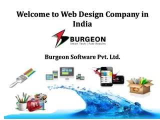Different types of website design services in India