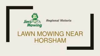 Lawn Mowing Near Horsham
