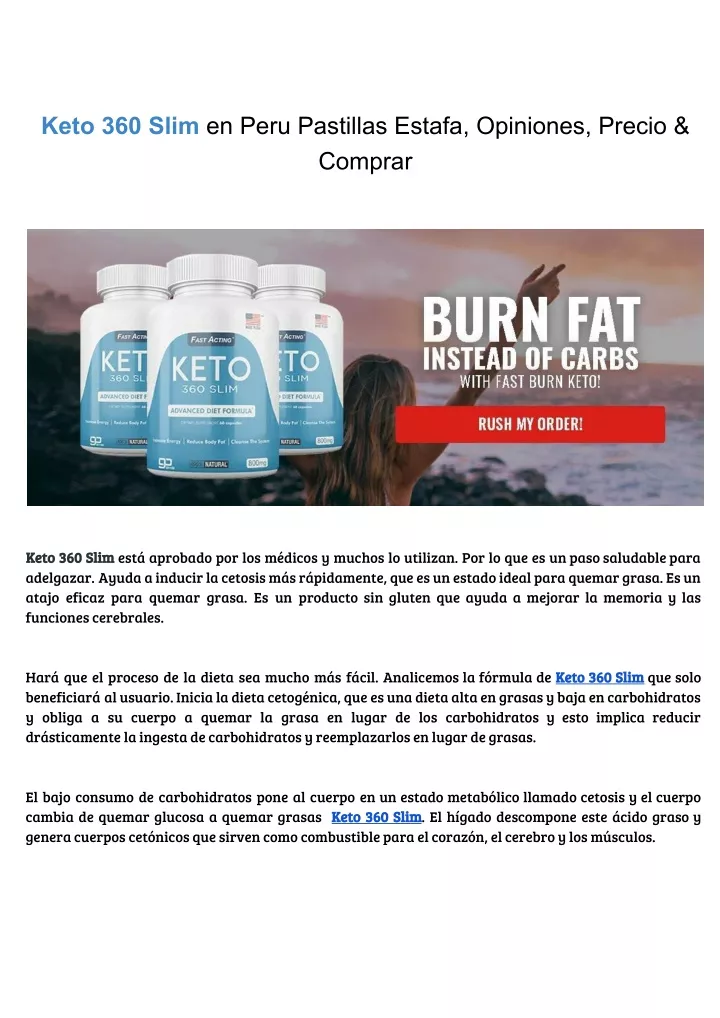 keto 360 slim en peru pastillas estafa opiniones