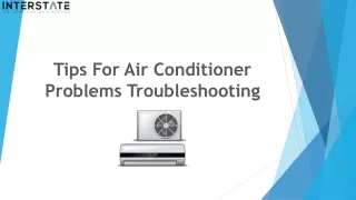Tips For Air Conditioner Problems Troubleshooting.