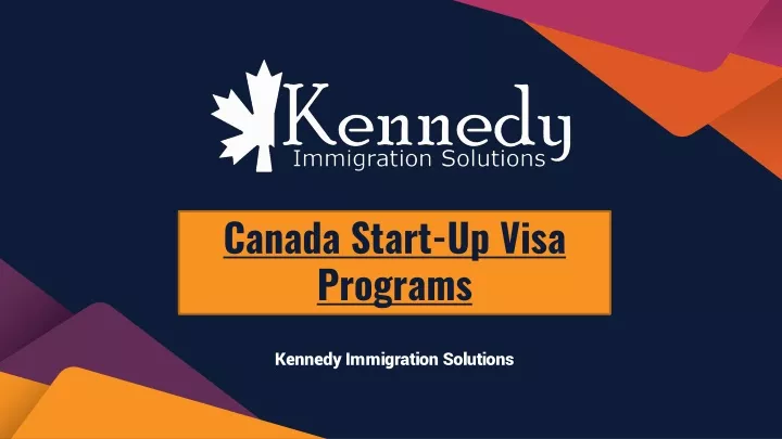 canada start up visa programs