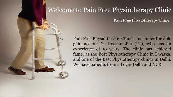 welcome to pain free physiotherapy clinic